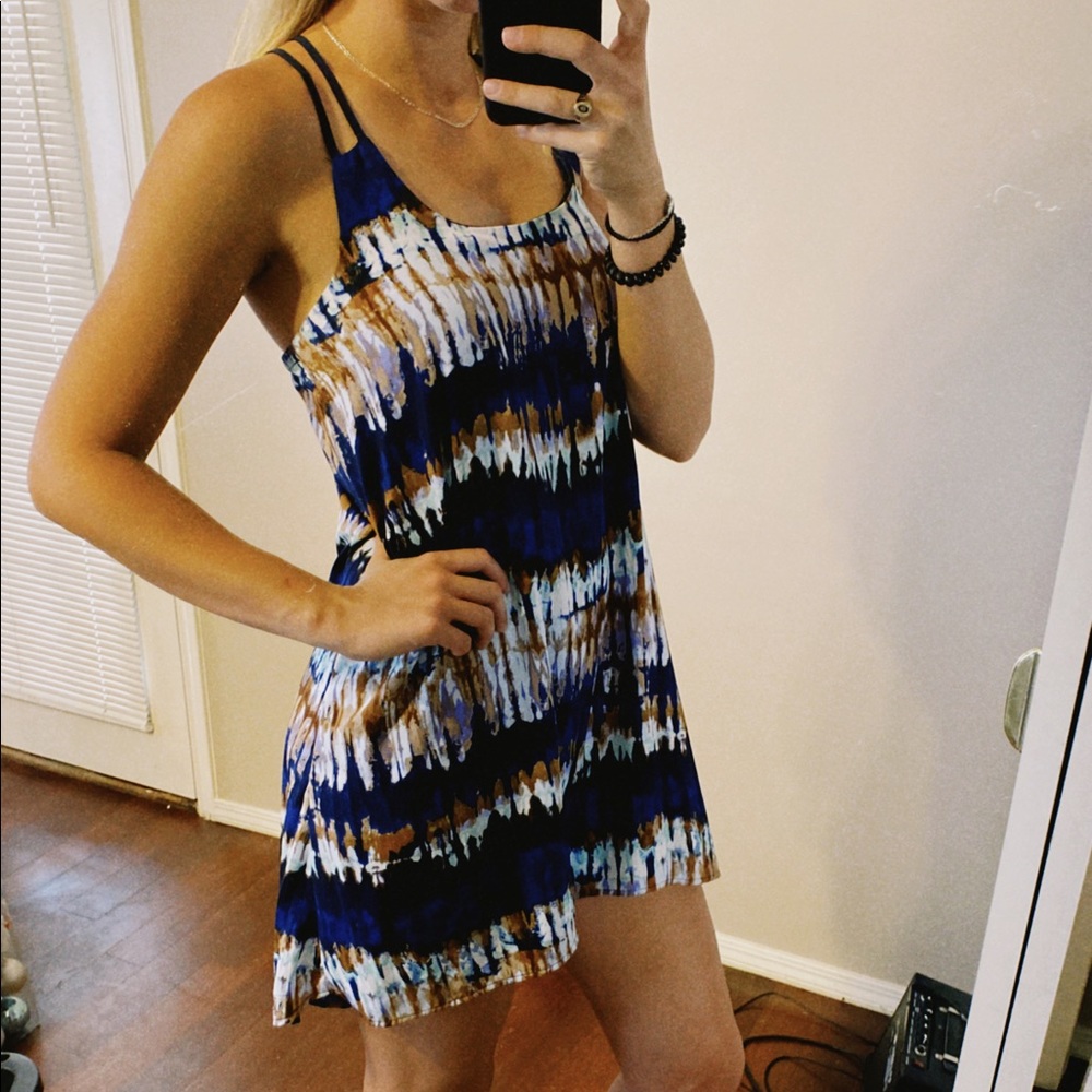 Patterned summer dress